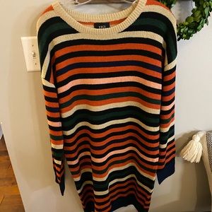 Striped sweater Dress